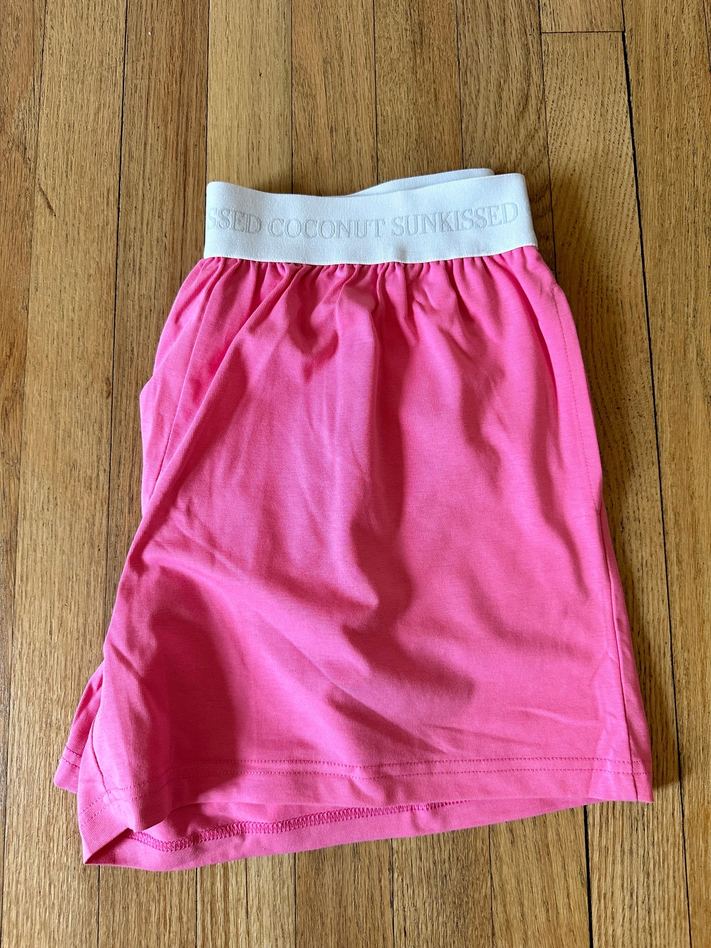 TRADESHOW Malibu Pink Basic Watercolor Shorts