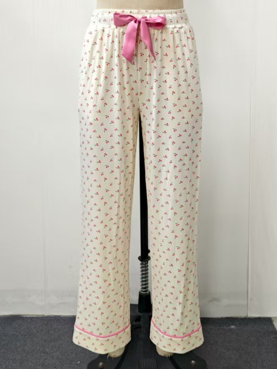 Cherries All Over Pajama Pants