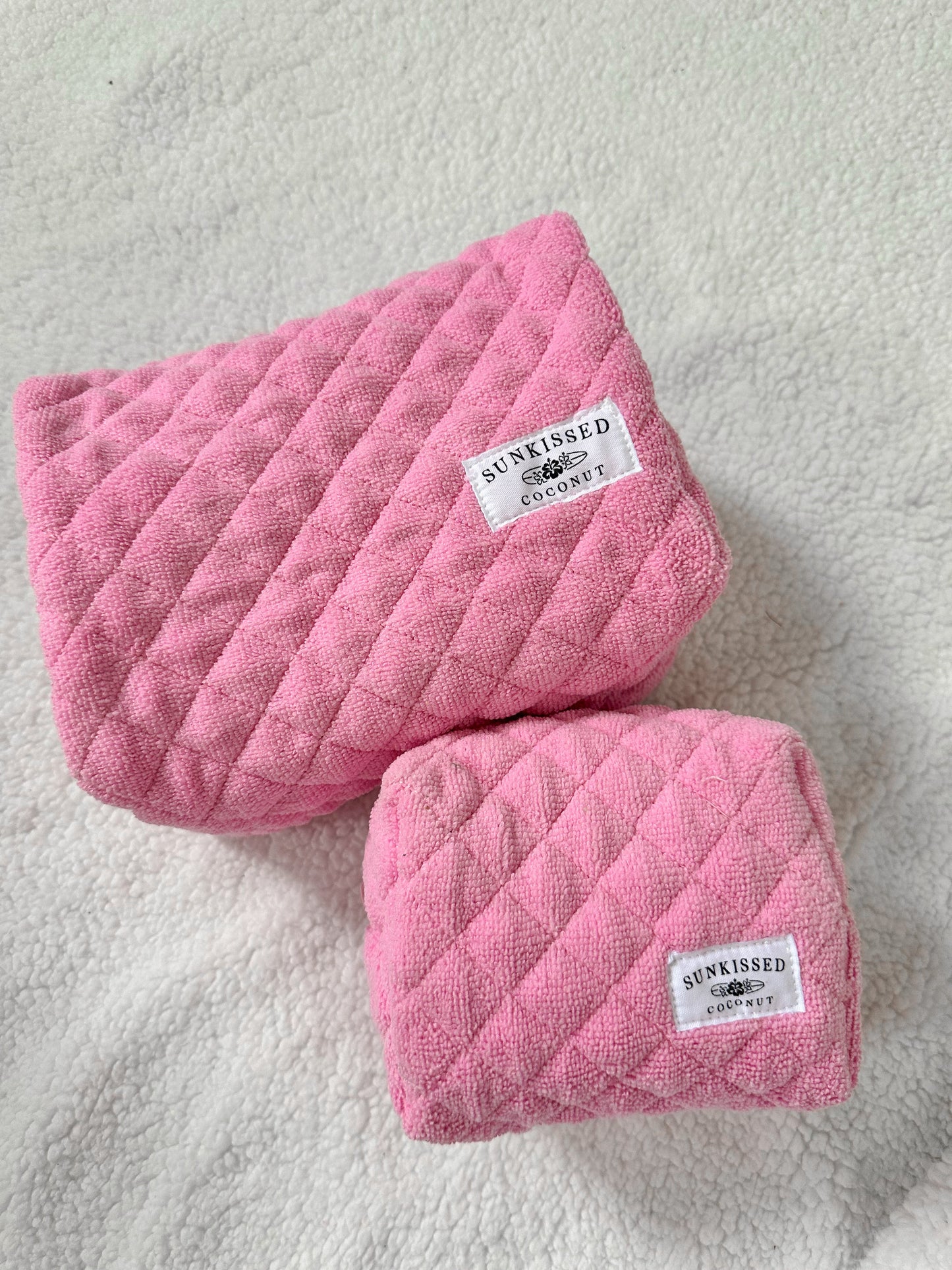 Small Olivia Quilted Handmade Travel Bag