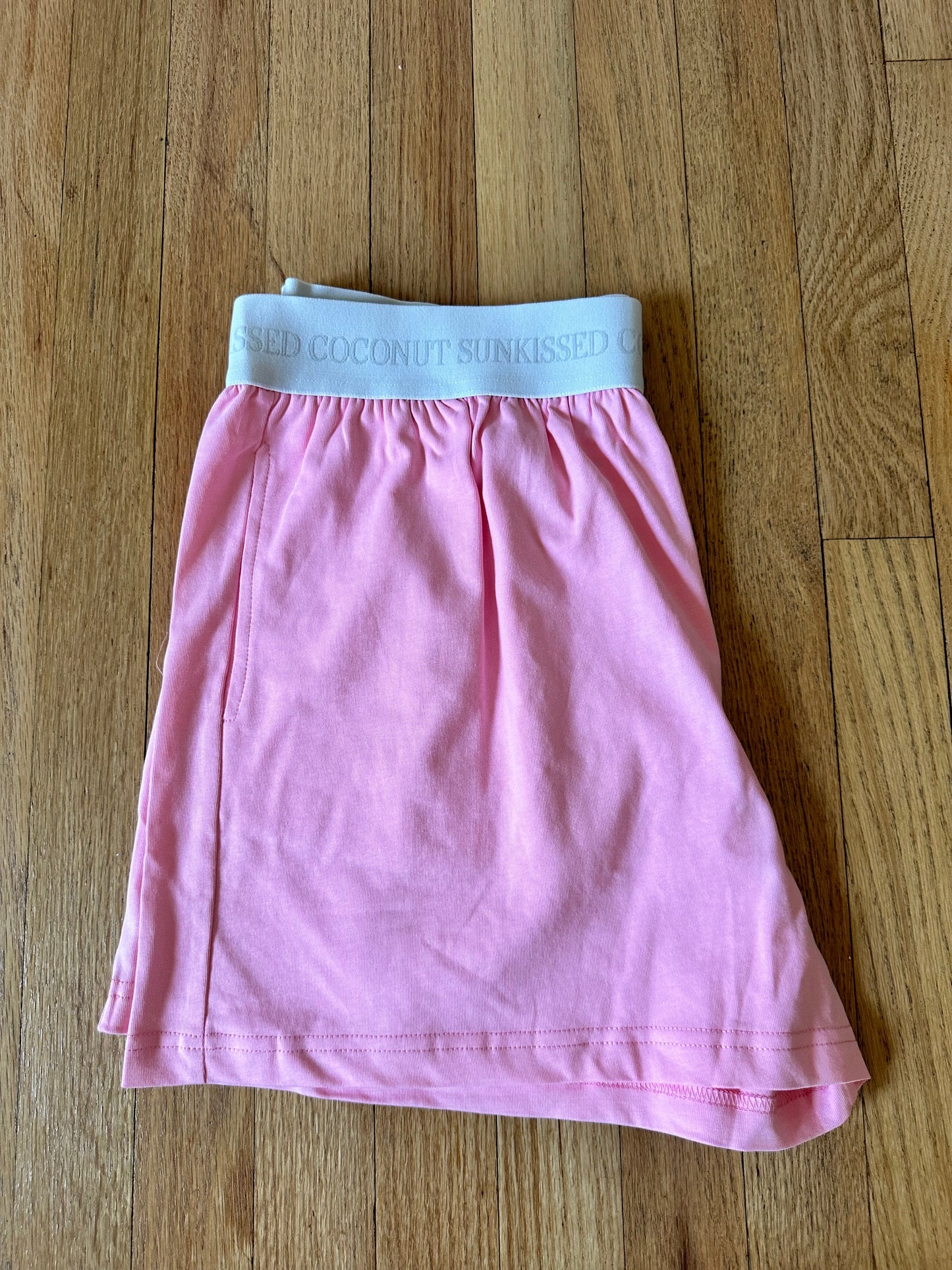 TRADESHOW Lush Pink Basic Watercolor Shorts