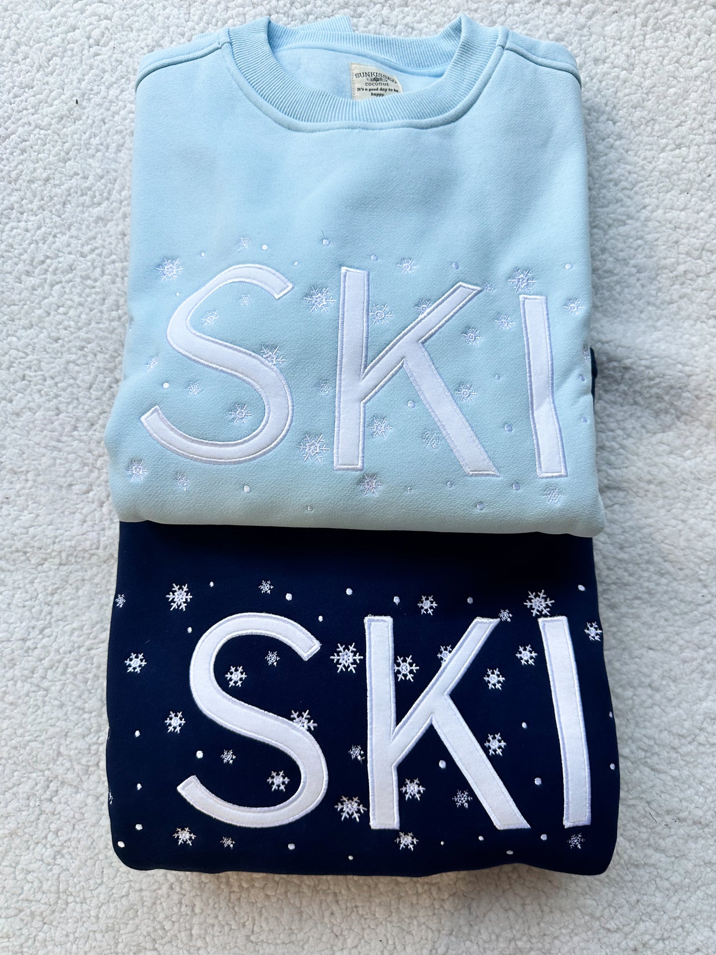 Ski Snowflake Sweatshirt