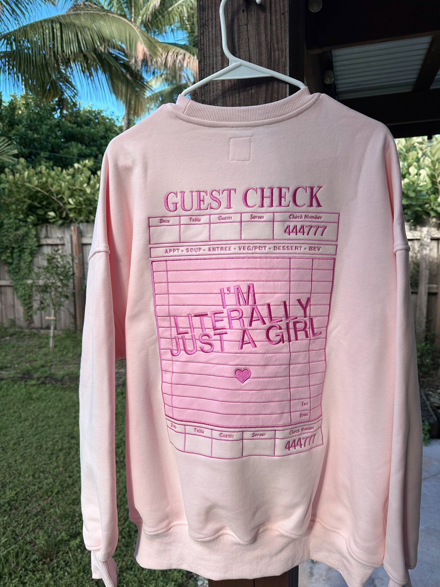 TRADESHOW I'm Literally Just A Girl Sweatshirt