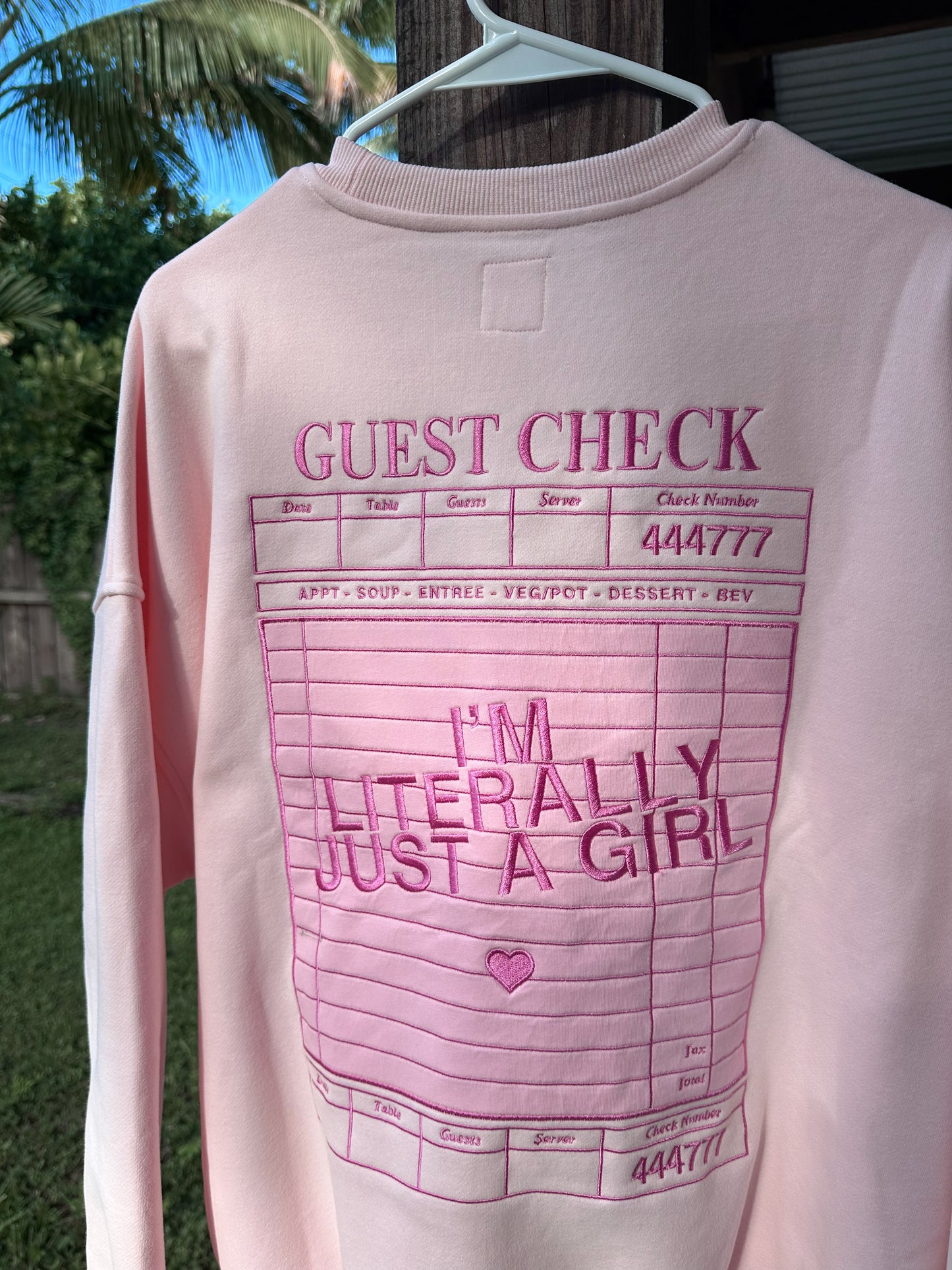 TRADESHOW I'm Literally Just A Girl Sweatshirt