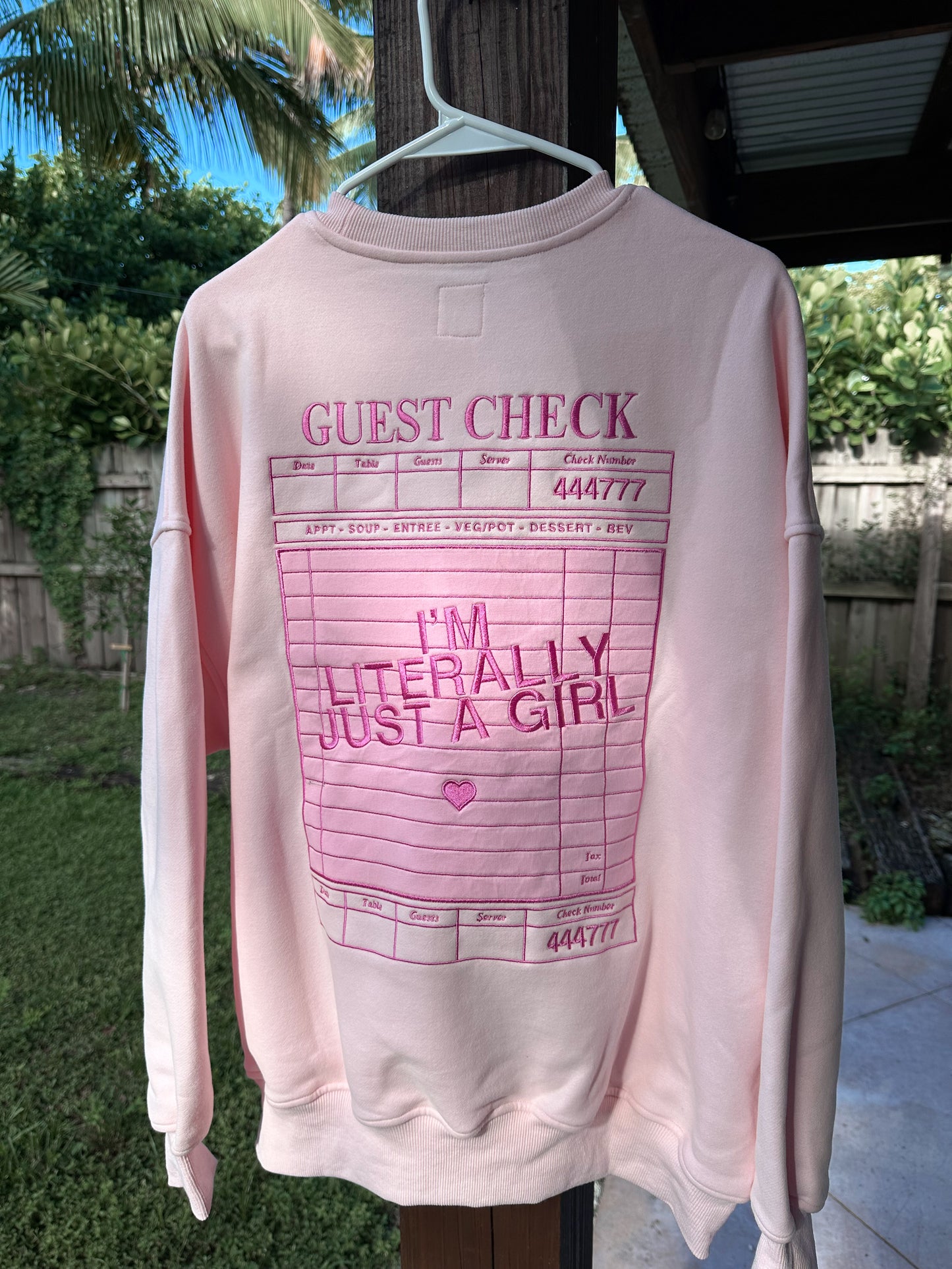TRADESHOW I'm Literally Just A Girl Sweatshirt