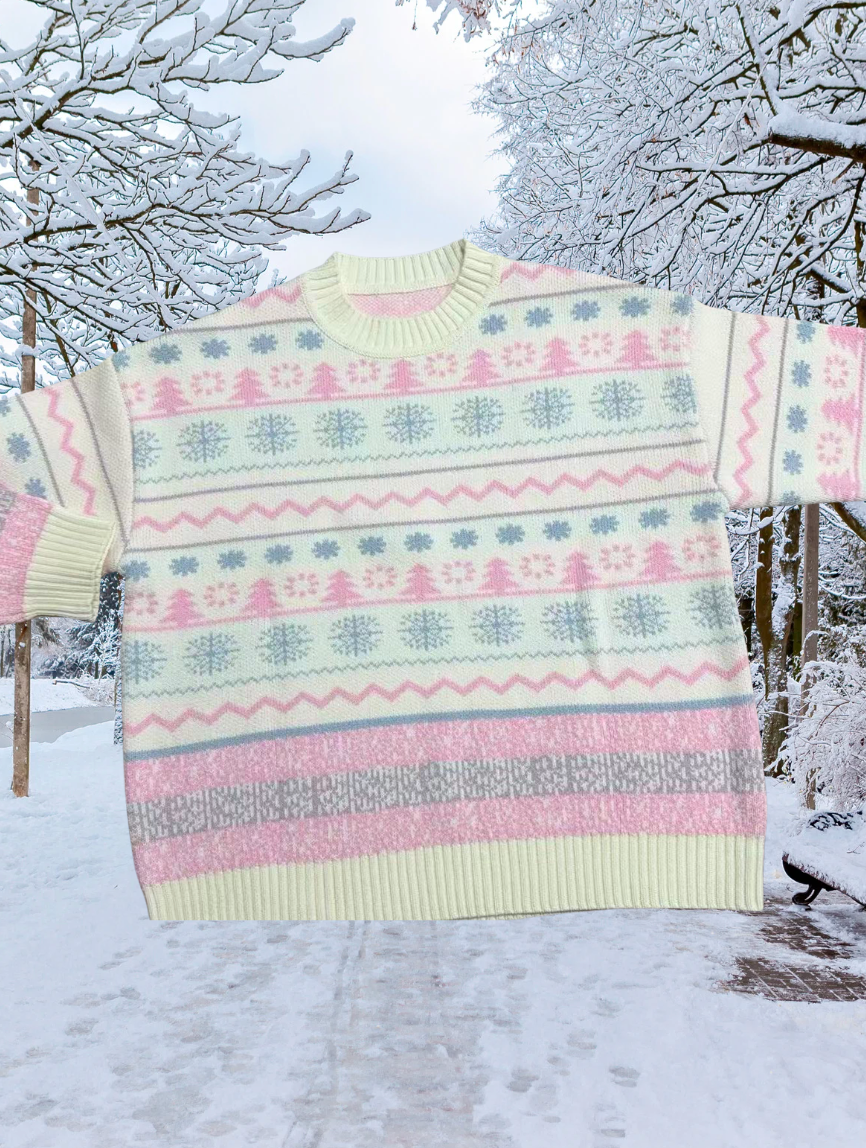 Icelandic Lights Winter Sweater