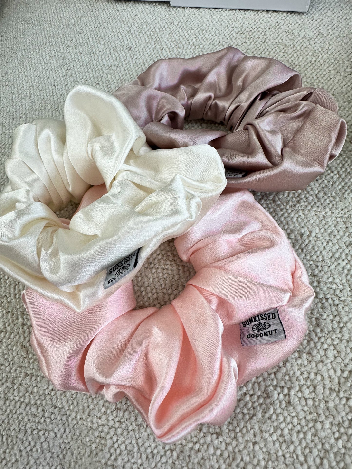 Sunkissedcoconut Haircare Scrunchie Gift Pack