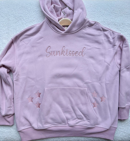 Sunkissed Cursive Embroider Hoodie