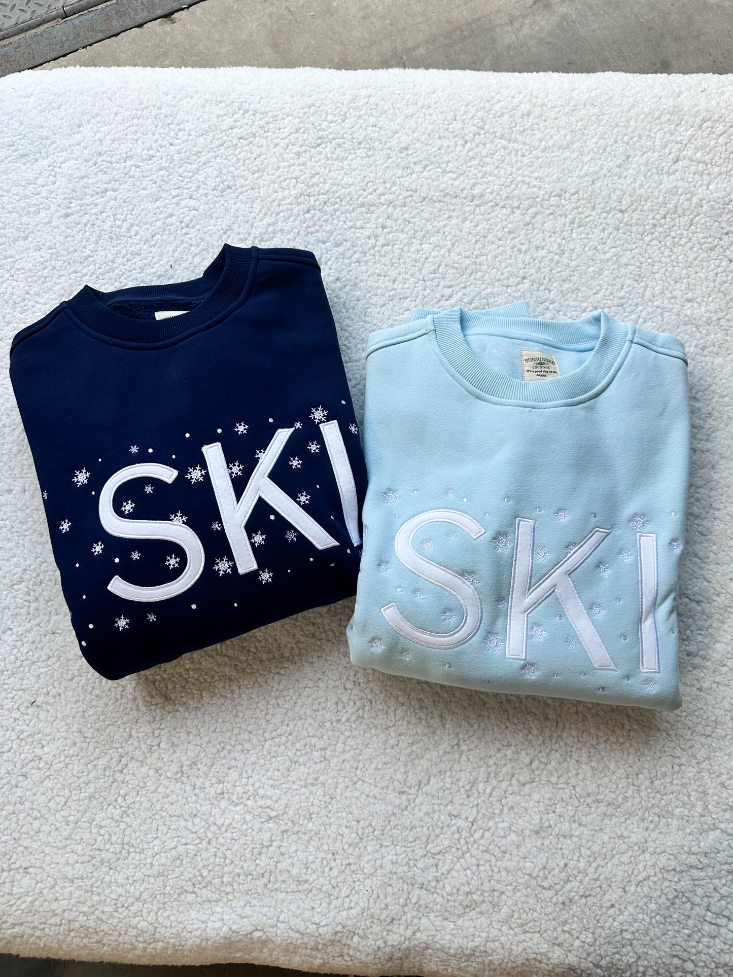 Ski Snowflake Sweatshirt