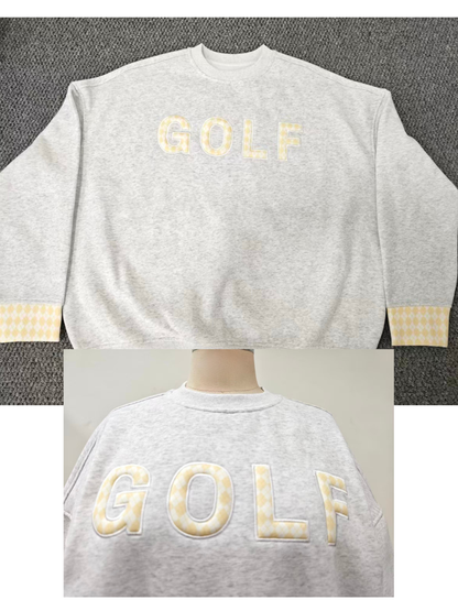 Pearl Grey Golf Sweatshirt