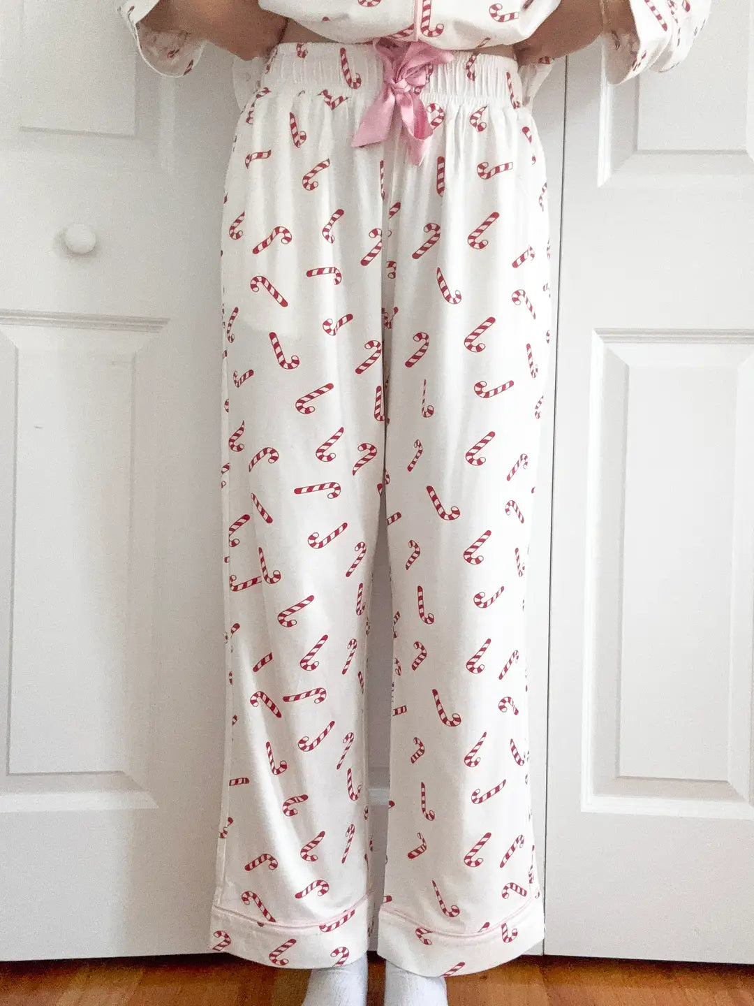 Candy Cane Holiday Christmas Pajama Pants