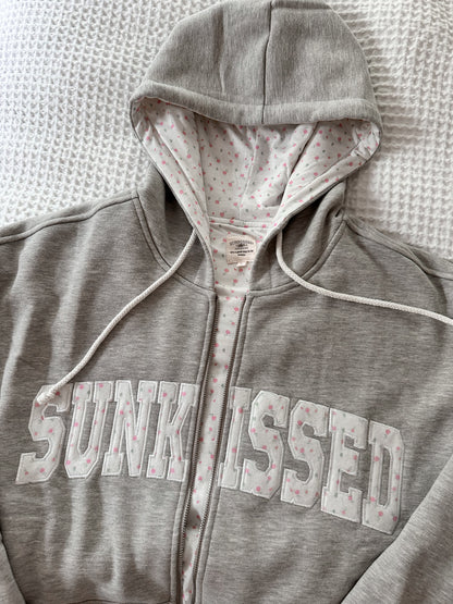 Roses Sunkissedcoconut Full Zip Hoodie