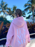 IT'S NOT ME IT'S YOU EMBROIDER HOODIE