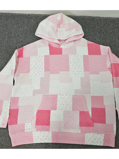 Margo Quilted Patchwork Hoodie