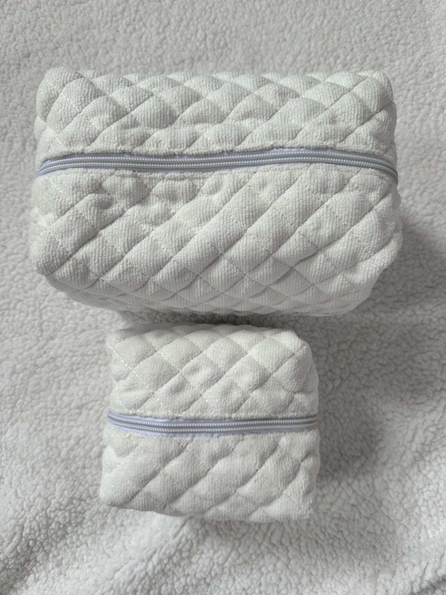 Large Teddy Bear Quilted Handmade Travel Bag