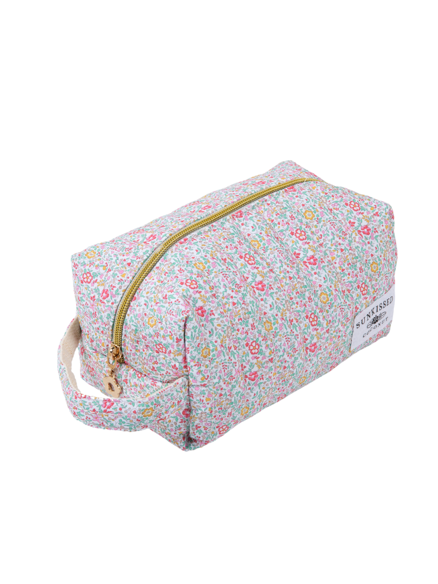 Medium Floral Day In The Park Handmade Handle Bag