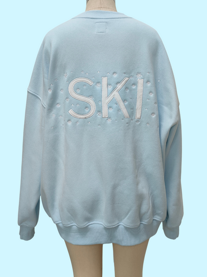 Ski Snowflake Sweatshirt