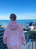 IT'S NOT ME IT'S YOU EMBROIDER HOODIE