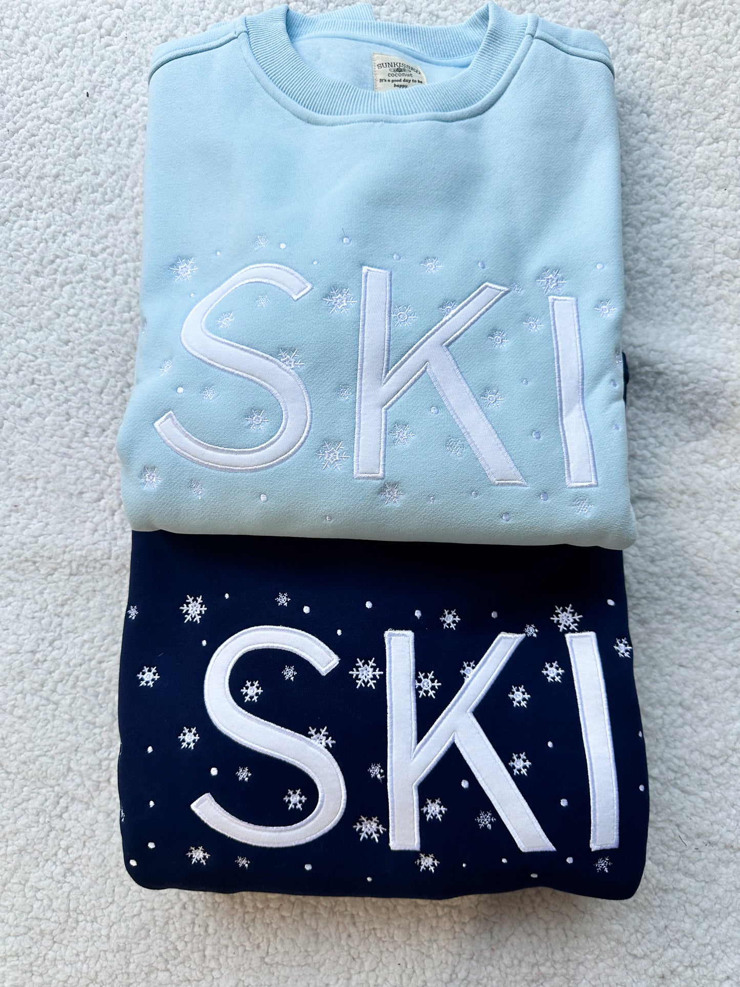 Ski Snowflake Sweatshirt