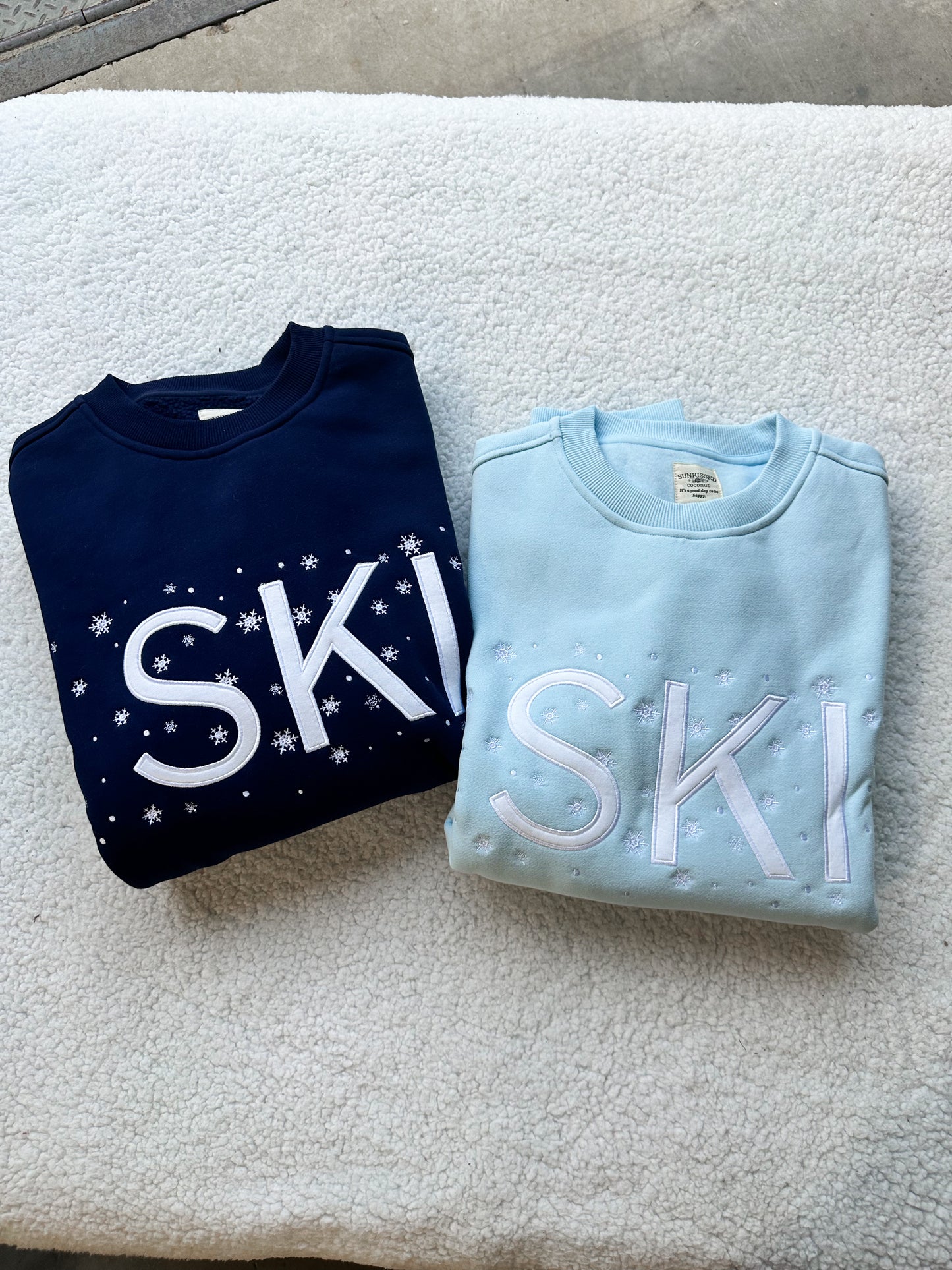 Ski Snowflake Sweatshirt