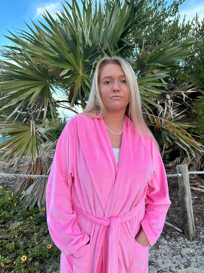 Hot Pink Dream Hotel Robe