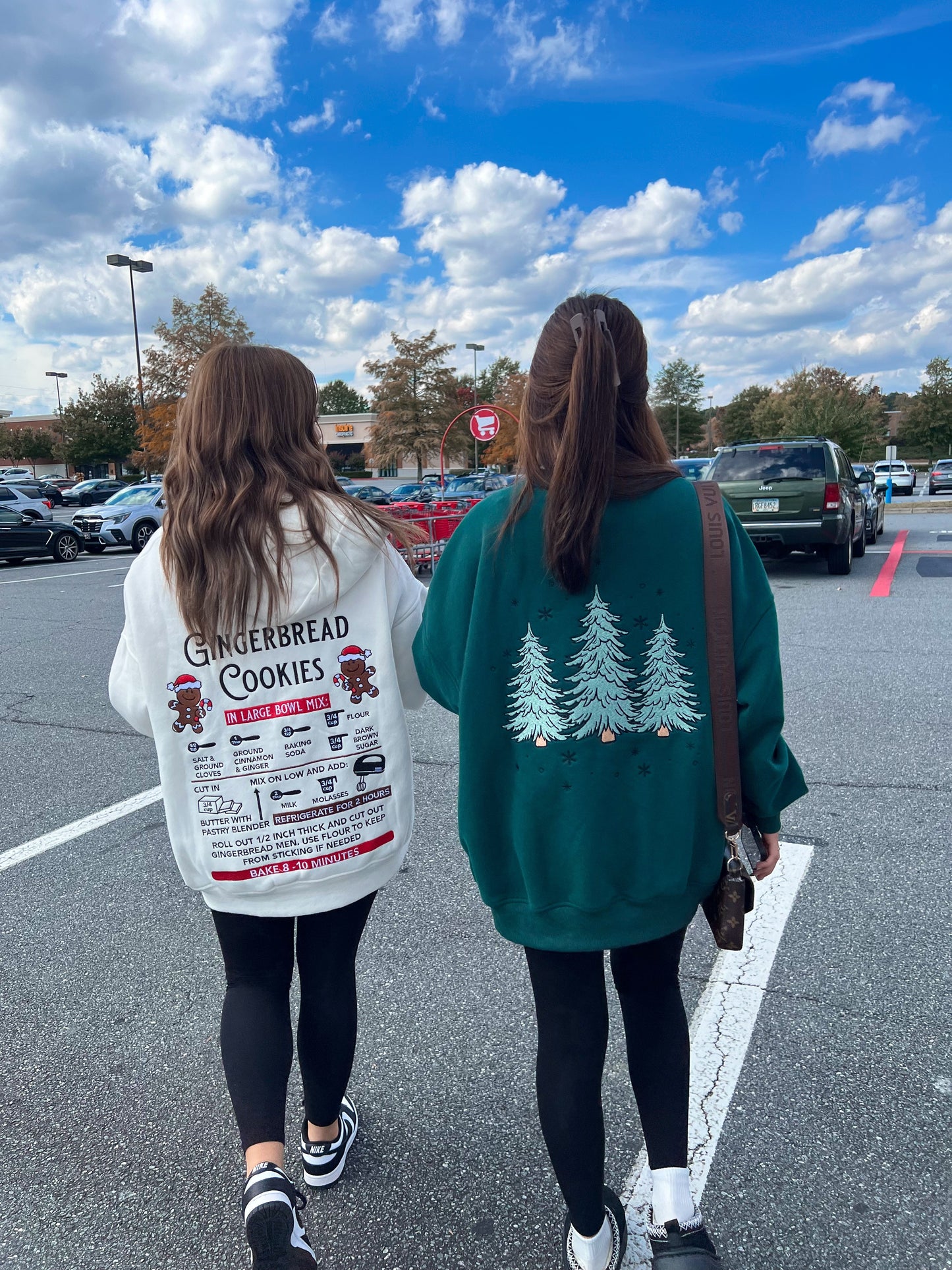 Ivory Gingerbread Recipe Christmas Embroider Hoodie