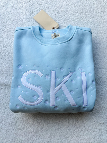 Ski Snowflake Sweatshirt