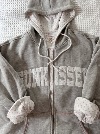 Roses Sunkissedcoconut Full Zip Hoodie