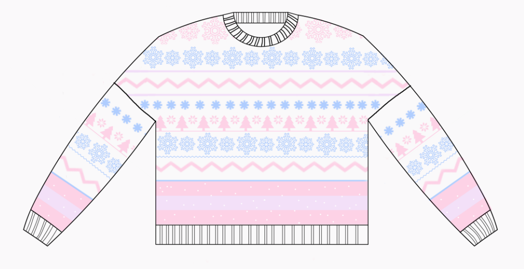 Icelandic Lights Winter Sweater