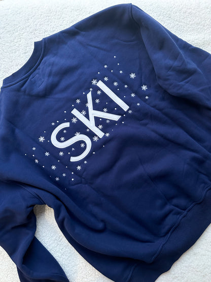 Ski Snowflake Sweatshirt