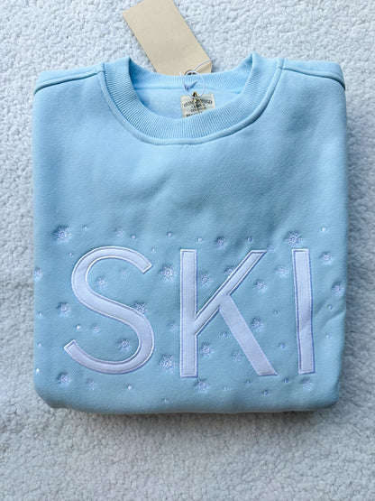 Ski Snowflake Sweatshirt