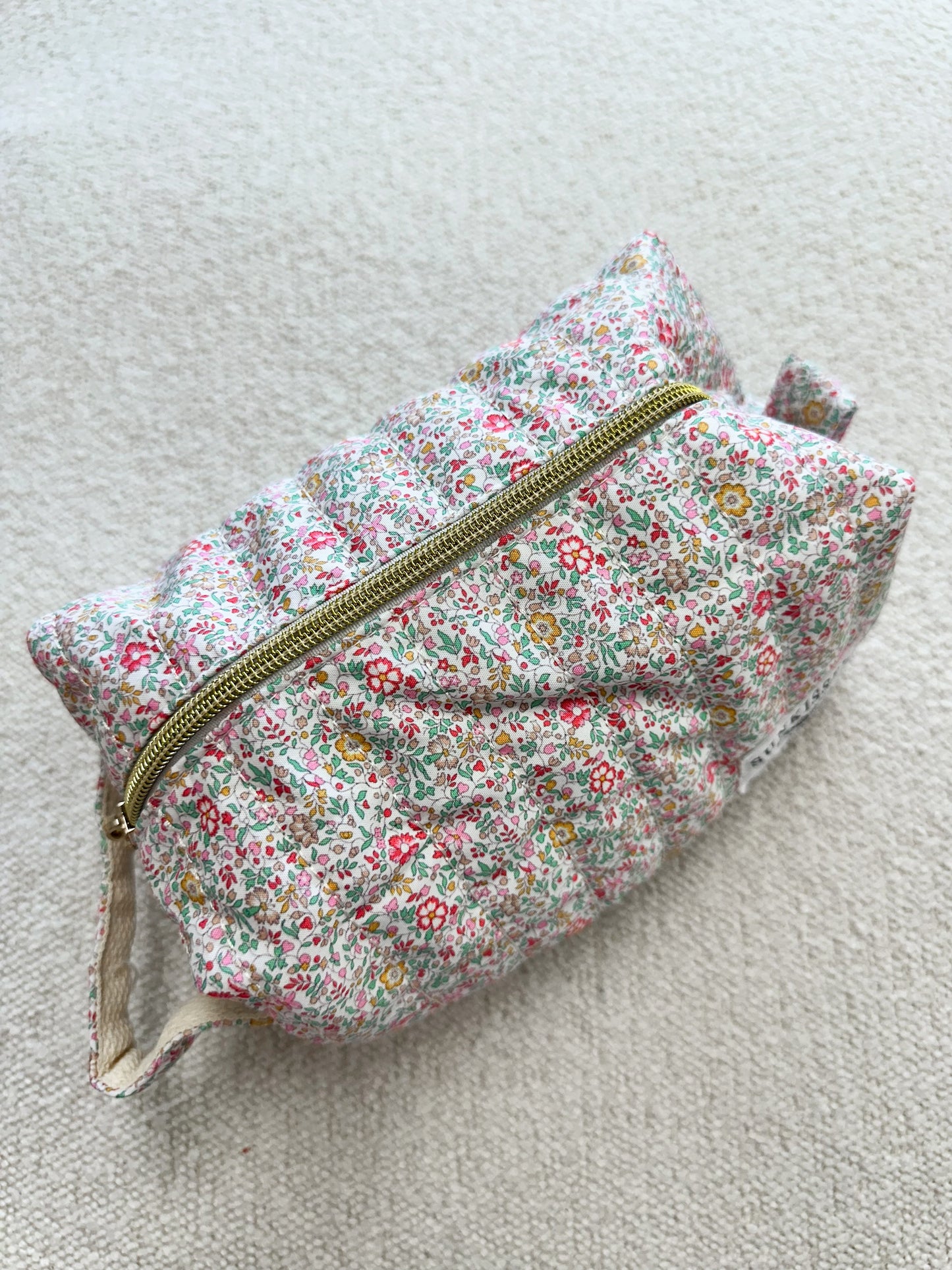 Medium Floral Day In The Park Handmade Handle Bag