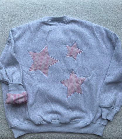 Star Lux Striped Sweatshirt