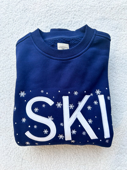 Ski Snowflake Sweatshirt