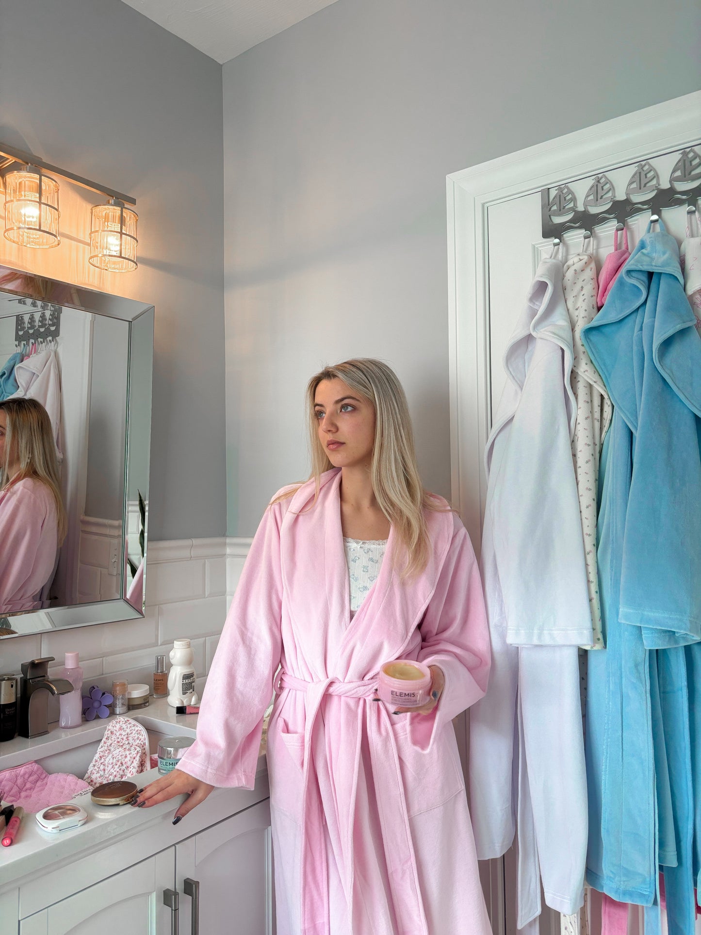 Light Pink Dream Hotel Robe