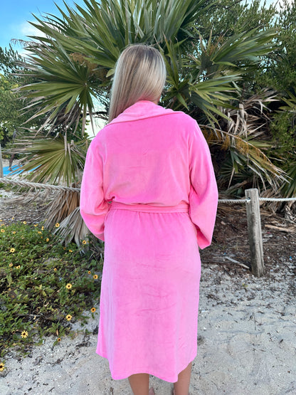 Hot Pink Dream Hotel Robe