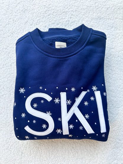 Ski Snowflake Sweatshirt