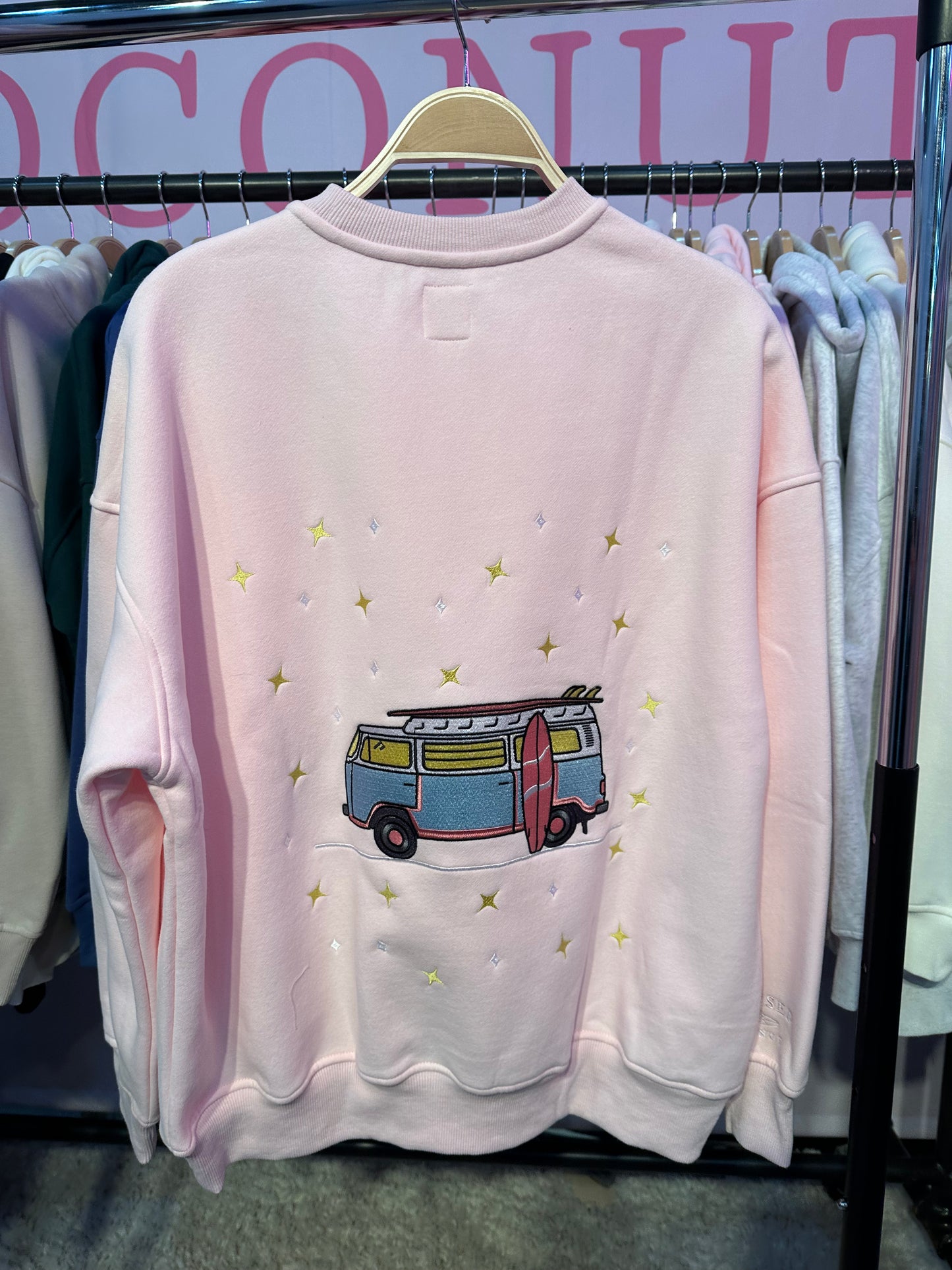 Embroider Van Star Sweatshirt