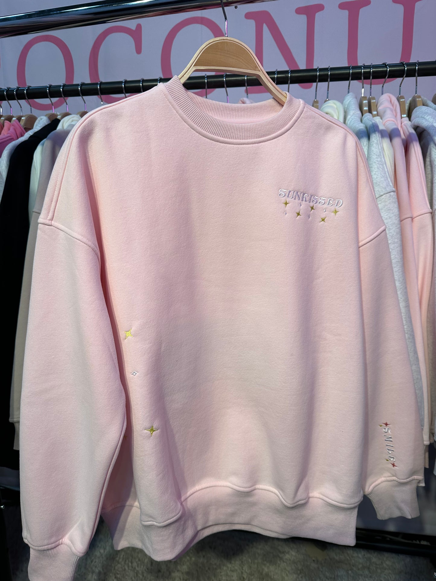 Embroider Van Star Sweatshirt