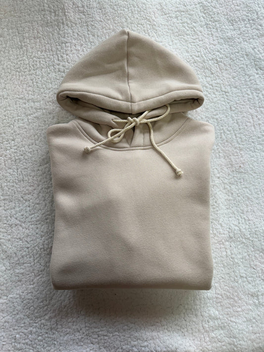 Sandstone Basic Blank Hoodie