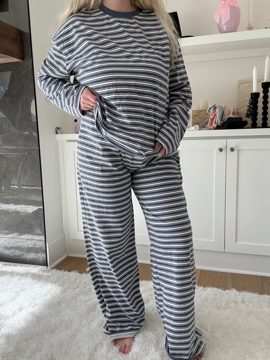 Billie Striped Loungewear Pants