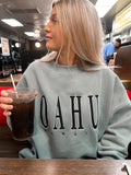 OAHU Vintage Embroider Sweatshirt