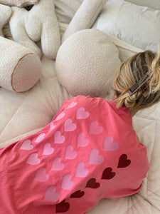 Ombre Hearts Valentines Day Tee